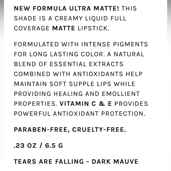 Context Skin Liquid Lacquer TEARS ARE FALLING - Picture 3 of 3